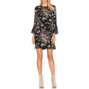 Ganni Bartlett Georgette Mini Dress
